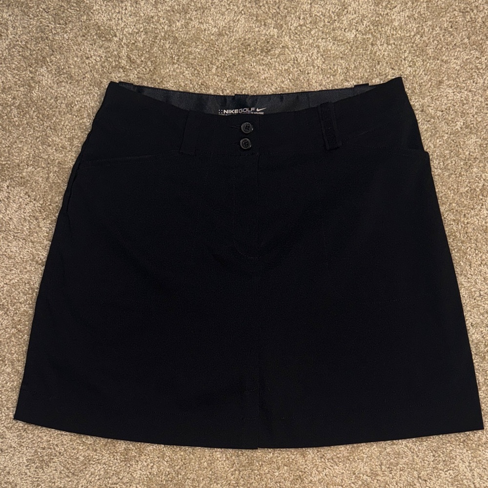 Nike Women's Black Golf Mini Skirt
